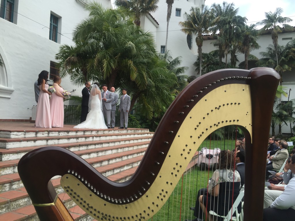 Santa Barbara Harpist