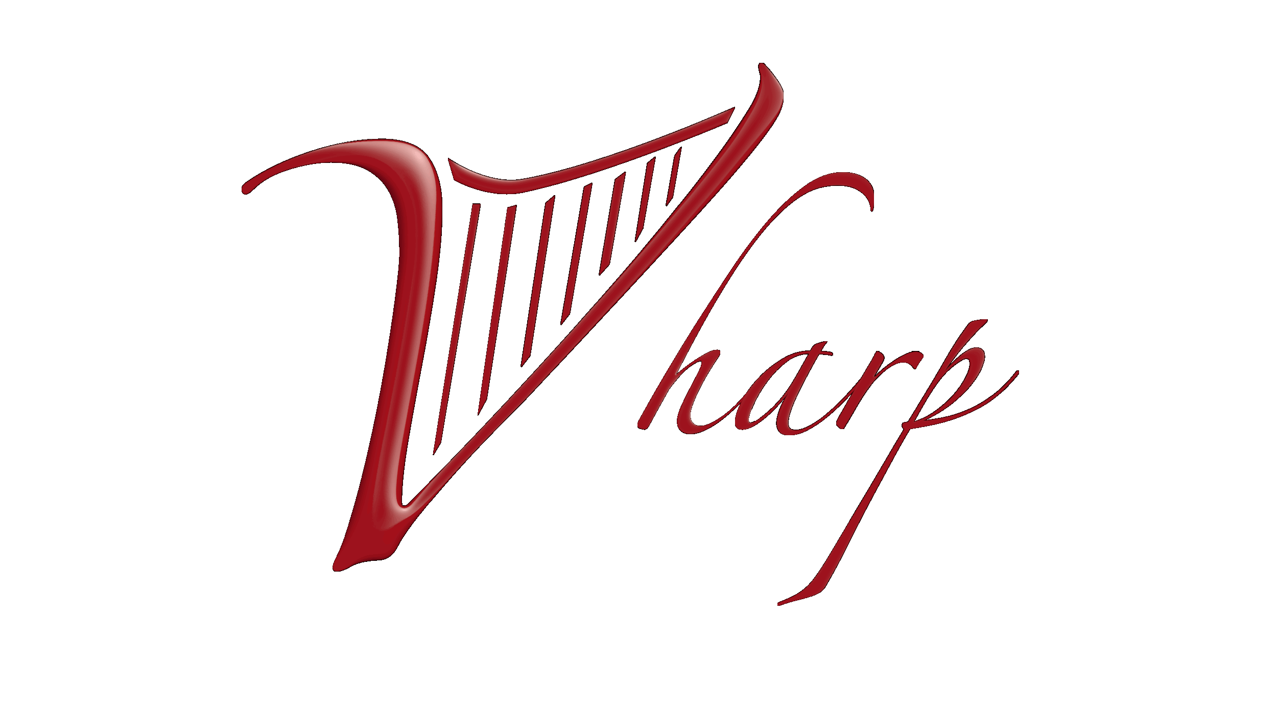 Vharp logo - red